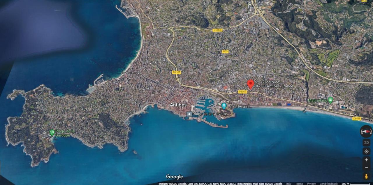 Antibes Secured Parc Velusine With Private Parking, Terrace, Pools And Tennis Courts. المظهر الخارجي الصورة